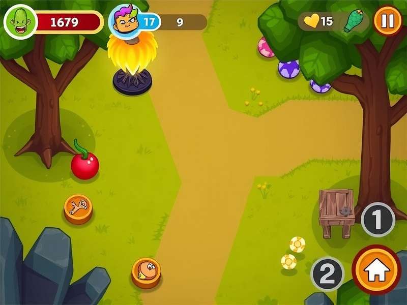 Pickle Path Game Screenshot
